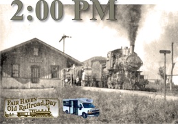 Old Railroad Day Bus&nbsp;Tour 2:00&nbsp;PM