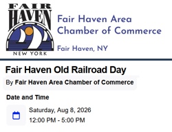 Donate to the Fair Haven Area Chamber of Commerce